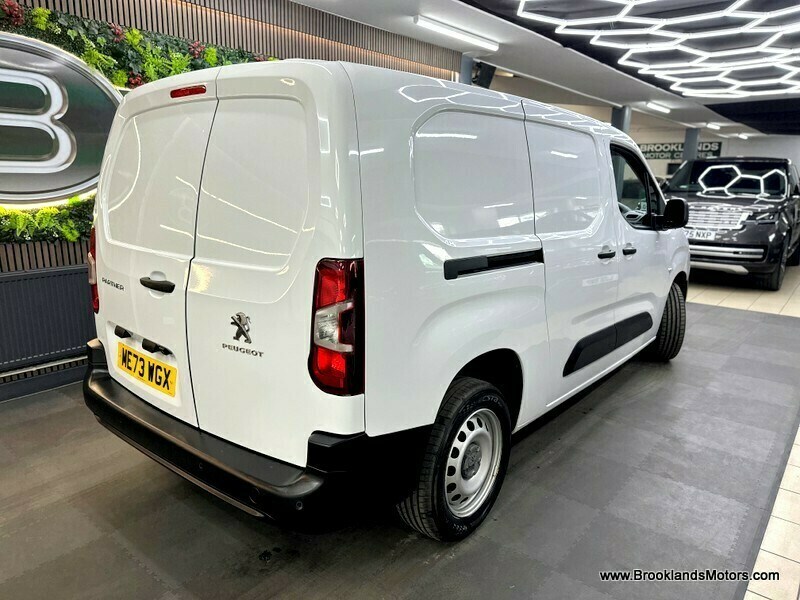 Peugeot Partner Bluehdi Professional Premium Plus L2 Stunning Exa ME73WGX White #6