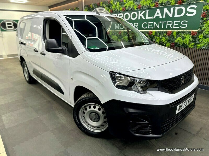 Peugeot Partner Bluehdi Professional Premium Plus L2 Stunning Exa ME73WGX White #2