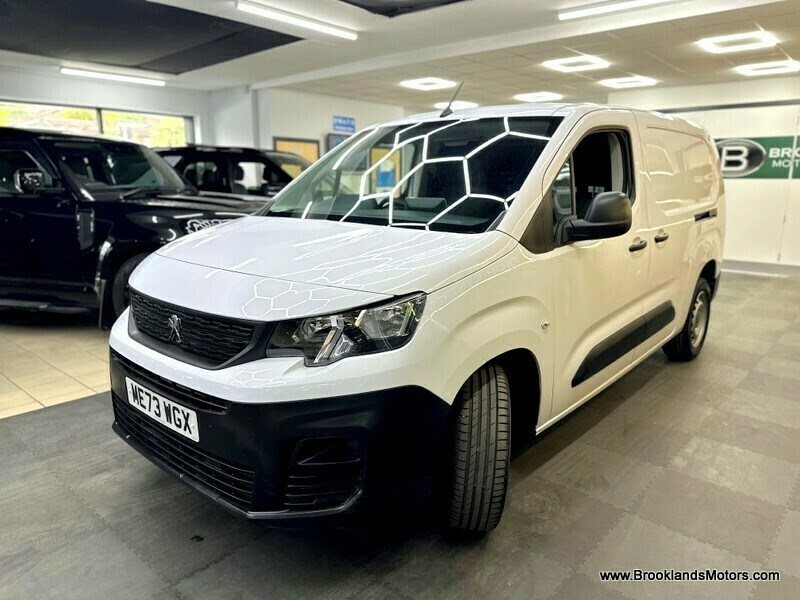 Peugeot Partner Bluehdi Professional Premium Plus L2 Stunning Exa ME73WGX White #4