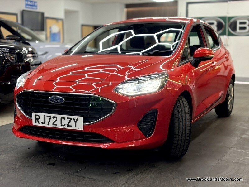 Ford Fiesta Trend Sat Nav Reverse Camera RJ72CZY Red #5