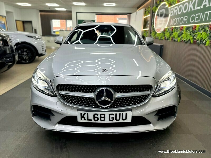 Mercedes-Benz C Class C200 Amg Line Premium 9G-tronic KL68GUU Silver #3