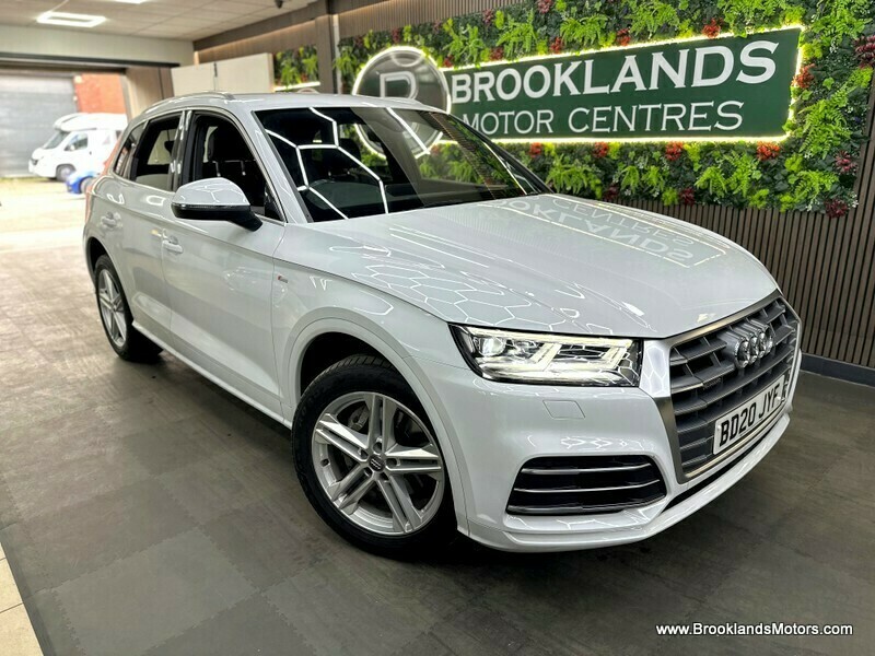 Audi Q5 45 Tfsi Quattro S Line S Tronic BD20JYF White #2