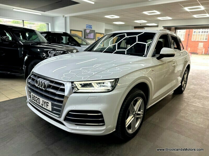 Audi Q5 45 Tfsi Quattro S Line S Tronic BD20JYF White #6