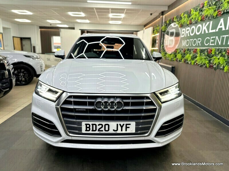 Audi Q5 45 Tfsi Quattro S Line S Tronic BD20JYF White #5