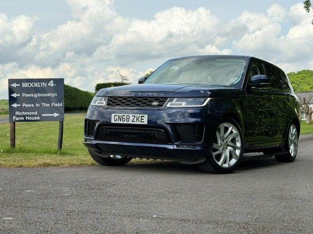 Land Rover Range Rover Sport 3.0 Sd V6 Hse Dynamic 4Wd Euro 6 S S GN68ZKE Blue #2