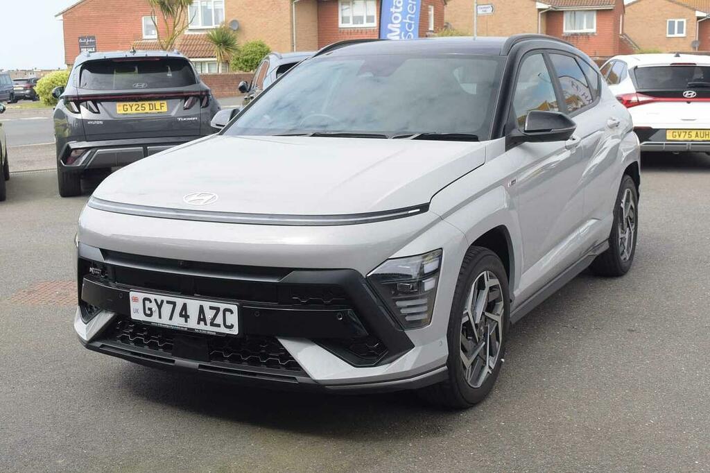 Hyundai Kona Hatchback GY74AZC Grey #3