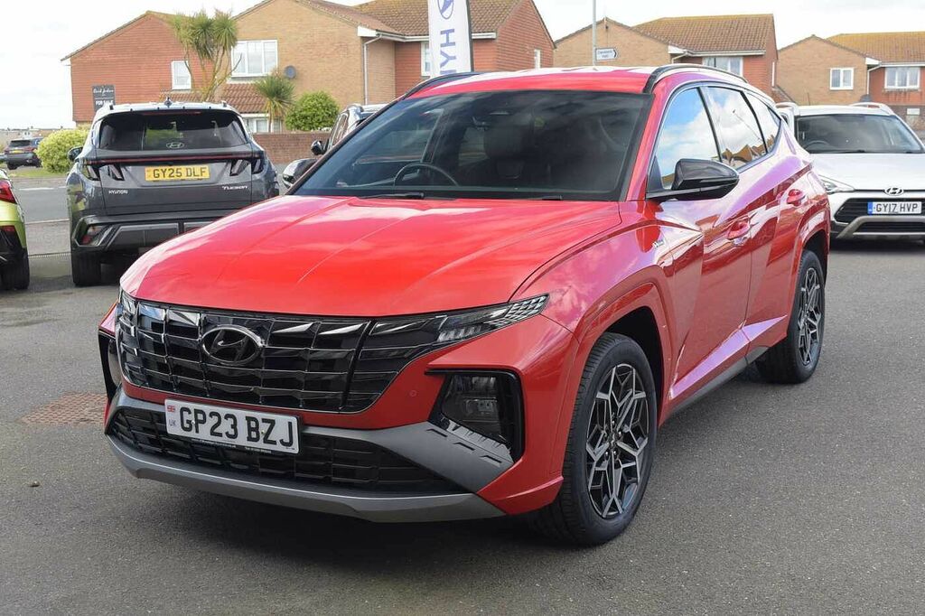 Hyundai Tucson Suv GP23BZJ Red #3