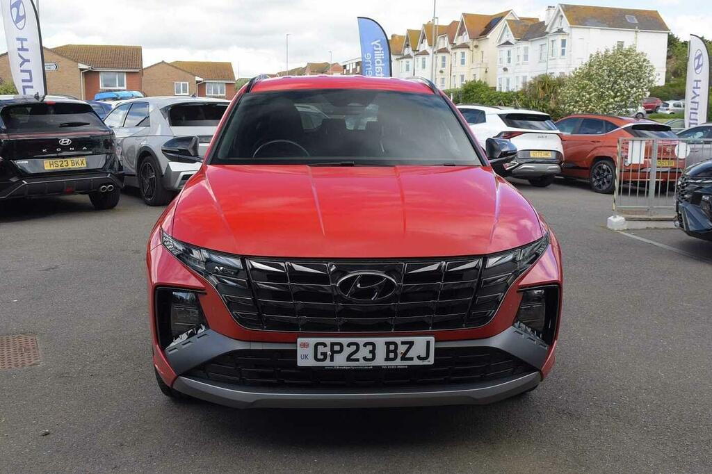 Hyundai Tucson Suv GP23BZJ Red #2