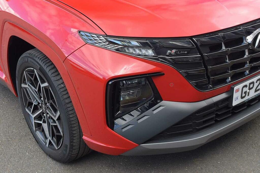 Hyundai Tucson Suv GP23BZJ Red #4