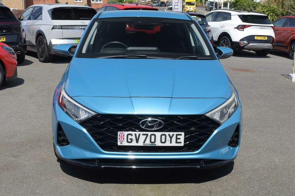 Hyundai I20 Hatchback GV70OYE Green #2