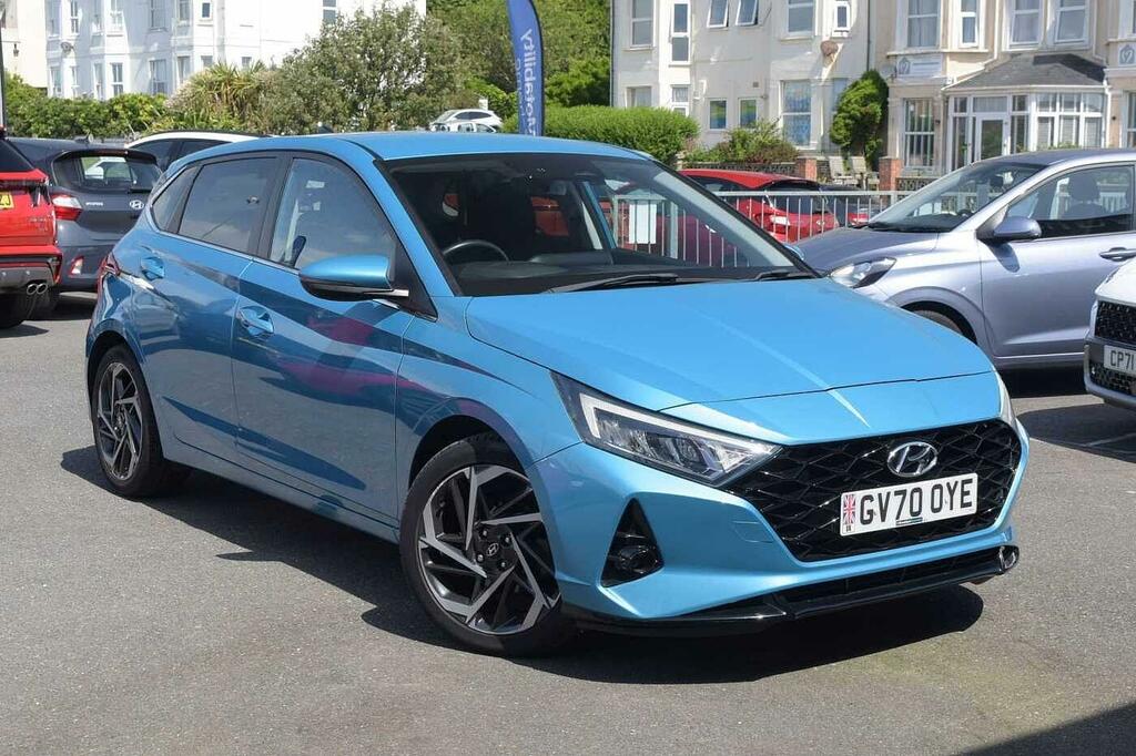Hyundai I20 Hatchback GV70OYE Green
