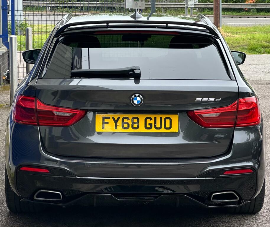 BMW 5 Series 2.0 525D M Sport Touring Euro 6 Ss FY68GUO Grey #5