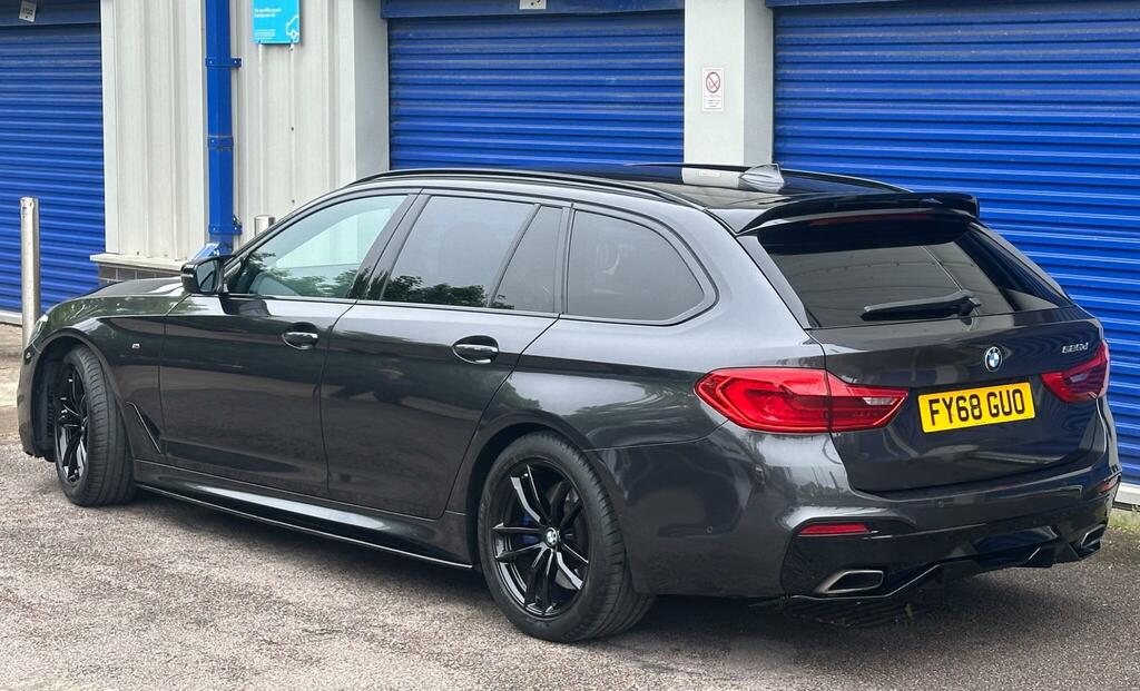 BMW 5 Series 2.0 525D M Sport Touring Euro 6 Ss FY68GUO Grey #3