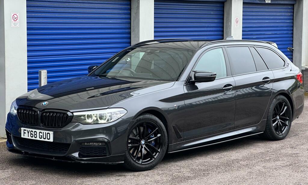 BMW 5 Series 2.0 525D M Sport Touring Euro 6 Ss Grey