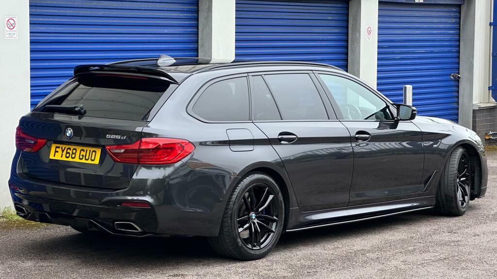 BMW 5 Series 2.0 525D M Sport Touring Euro 6 Ss FY68GUO Grey #6