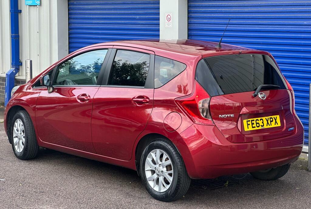 Nissan Note 1.2 12V Acenta Euro 5 Ss FE63XPX Red #3