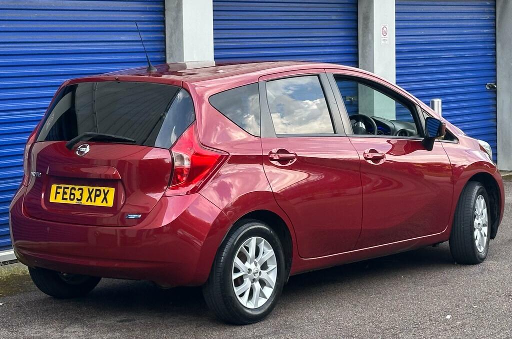 Nissan Note 1.2 12V Acenta Euro 5 Ss FE63XPX Red #5