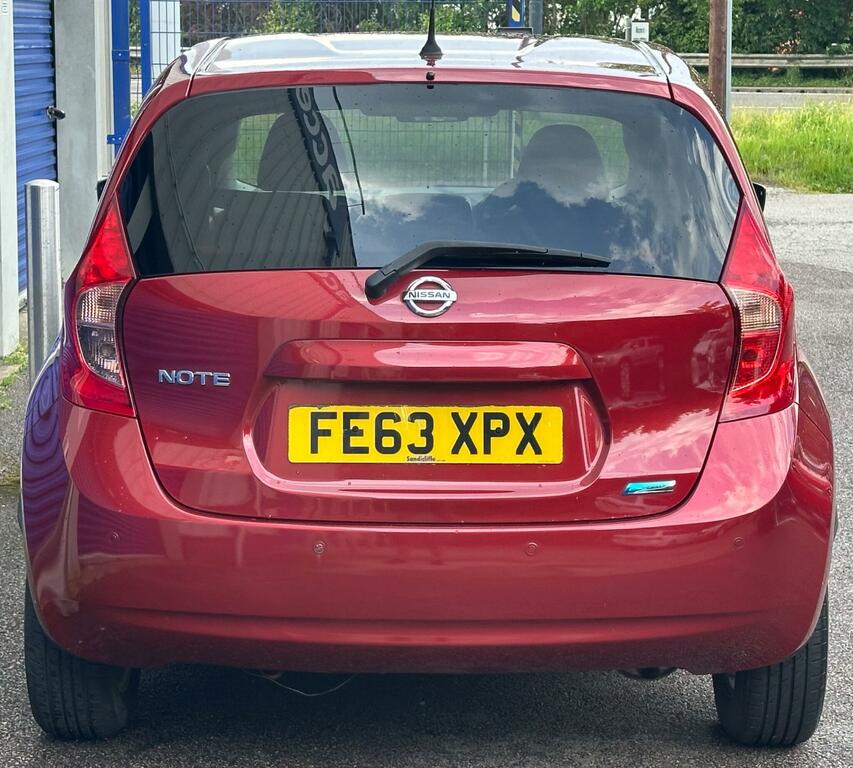 Nissan Note 1.2 12V Acenta Euro 5 Ss FE63XPX Red #4
