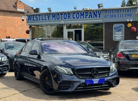 Mercedes-Benz E Class 2.0 E220d Amg Blue