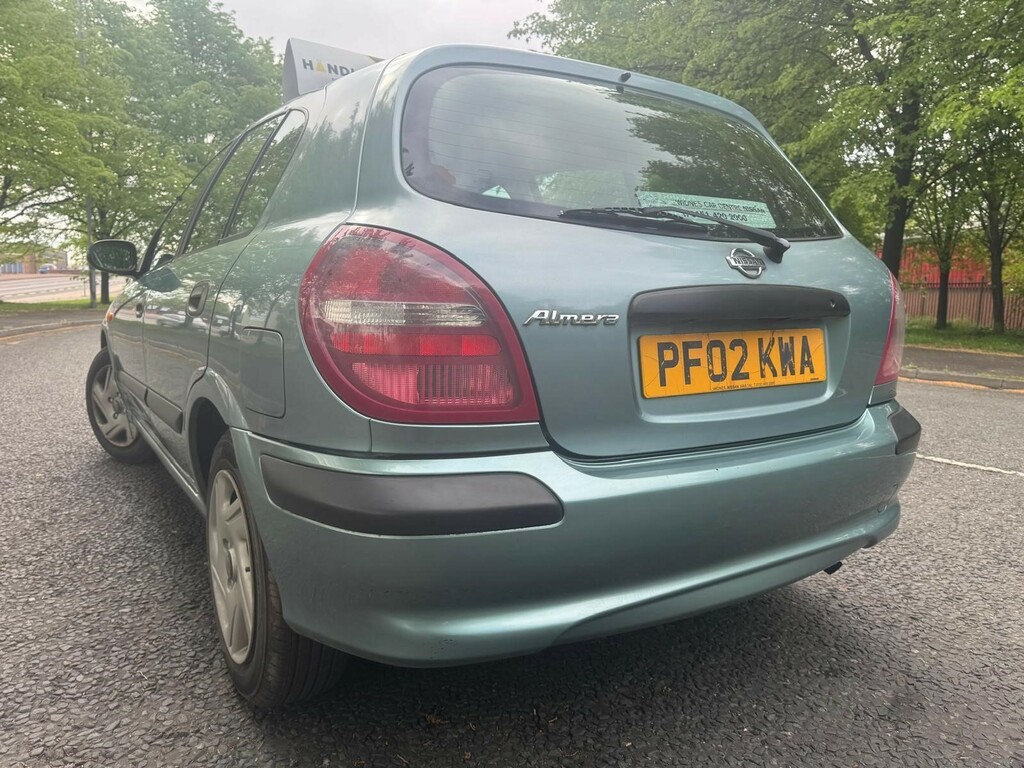 Nissan Almera Hatchback Blue #7