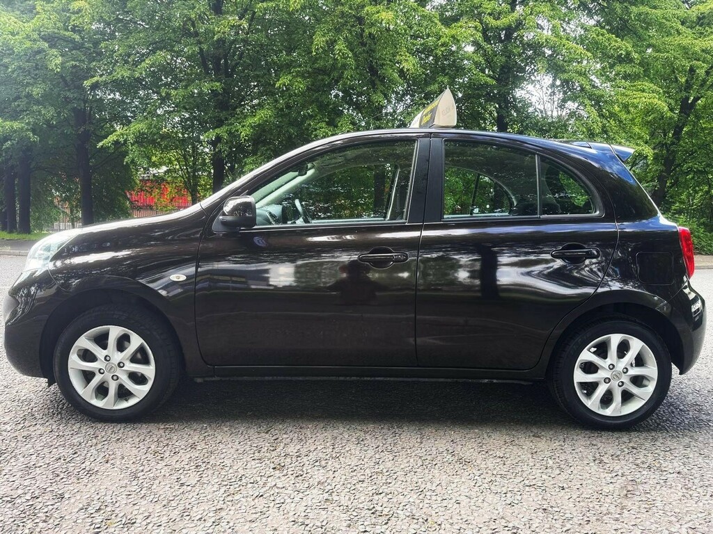 Nissan Micra 1.2 Acenta Hatchback Cvt Euro 5 80 Ps YA14DTX #4