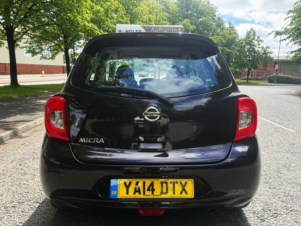 Nissan Micra 1.2 Acenta Hatchback Cvt Euro 5 80 Ps YA14DTX #6