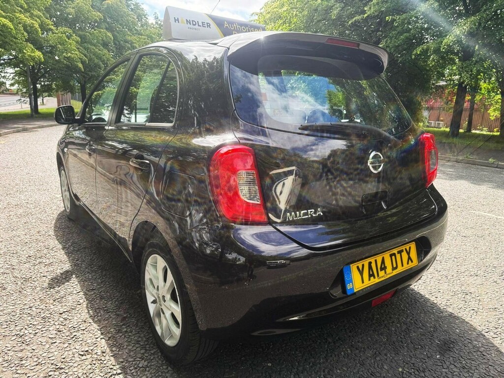 Nissan Micra 1.2 Acenta Hatchback Cvt Euro 5 80 Ps YA14DTX #5