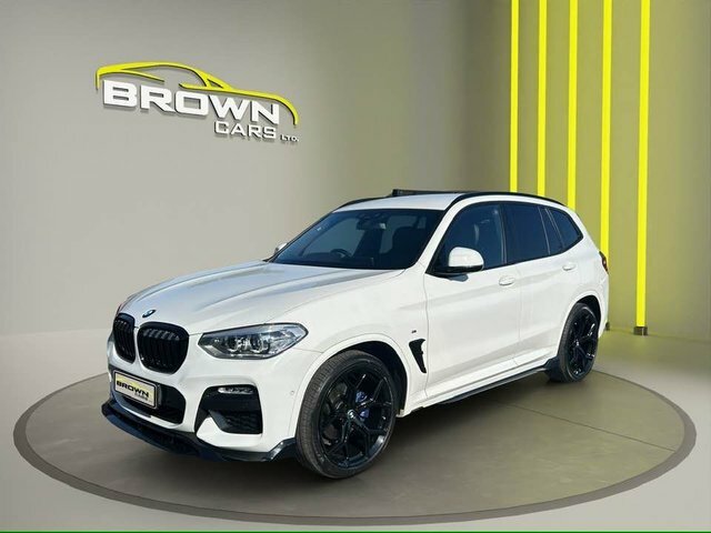 BMW X3 2.0 20D M Sport YJ68XAV White #4