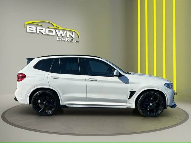 BMW X3 2.0 20D M Sport YJ68XAV White #3