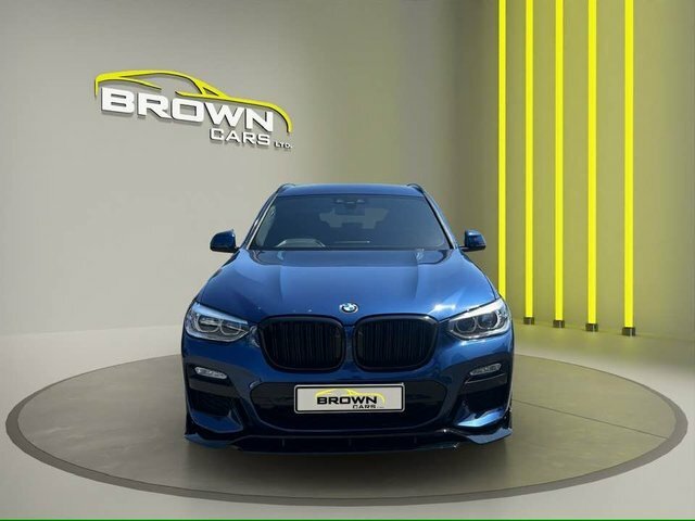 BMW X3 2.0 20D M Sport YK18JKV Blue #2