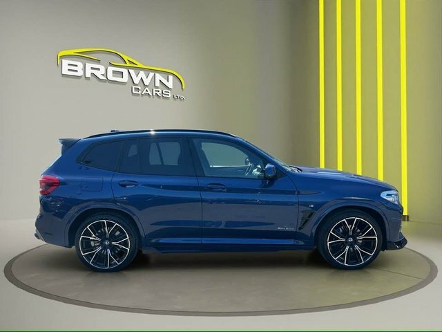 BMW X3 2.0 20D M Sport YK18JKV Blue #4