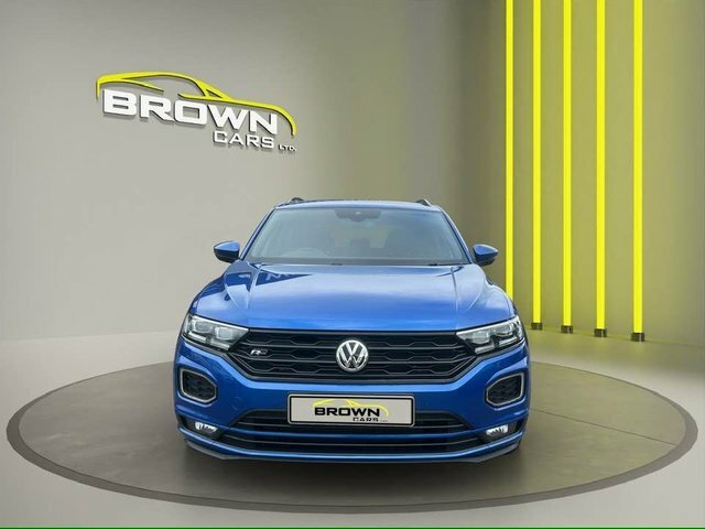 Volkswagen T-Roc 2.0 Tdi R-line Suv SA19RYZ Blue #2