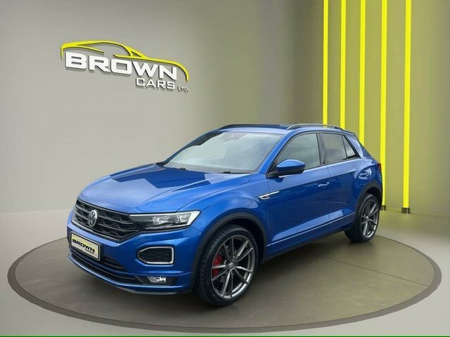 Volkswagen T-Roc 2.0 Tdi R-line Suv SA19RYZ Blue #3