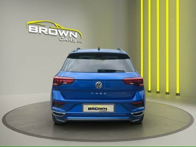 Volkswagen T-Roc 2.0 Tdi R-line Suv SA19RYZ Blue #6