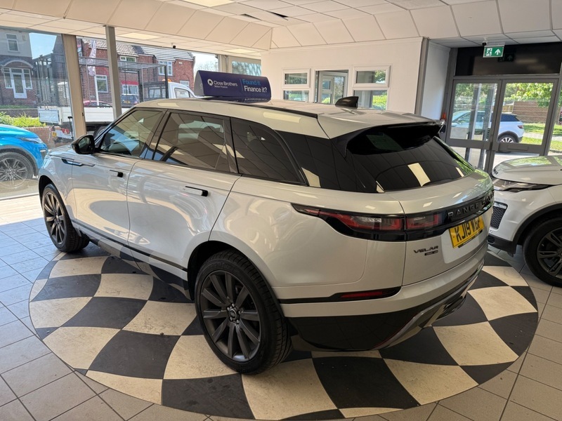 Land Rover Range Rover Velar R-dynamic Hse 19 Plate KJ19WBP Silver #6