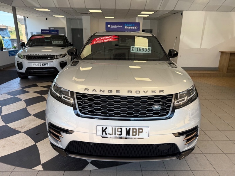 Land Rover Range Rover Velar R-dynamic Hse 19 Plate KJ19WBP Silver #2