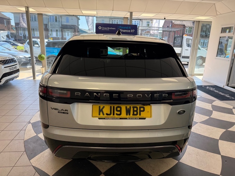 Land Rover Range Rover Velar R-dynamic Hse 19 Plate KJ19WBP Silver #5