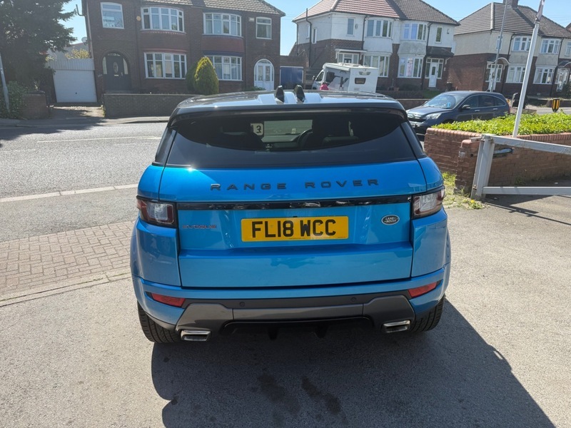 Land Rover Range Rover Evoque Td4 Landmark 18 Plate FL18WCC Blue #5