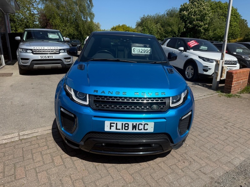 Land Rover Range Rover Evoque Td4 Landmark 18 Plate FL18WCC Blue #2
