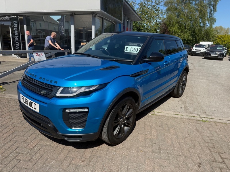 Land Rover Range Rover Evoque Td4 Landmark 18 Plate FL18WCC Blue #3
