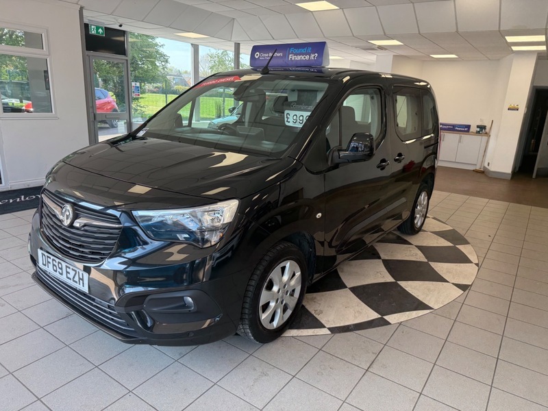 Vauxhall Combo Energy S S 7 DF69EZH Black #2