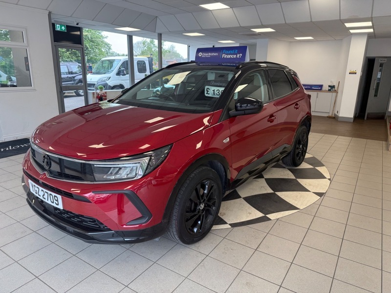 Vauxhall Grandland Gs Line 72 Plate YGZ2709 Red #2