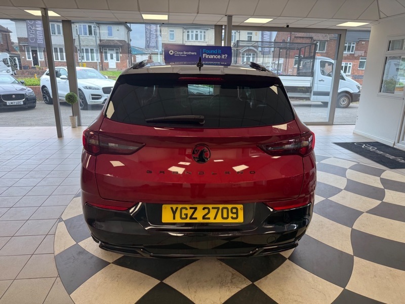 Vauxhall Grandland Gs Line 72 Plate YGZ2709 Red #4