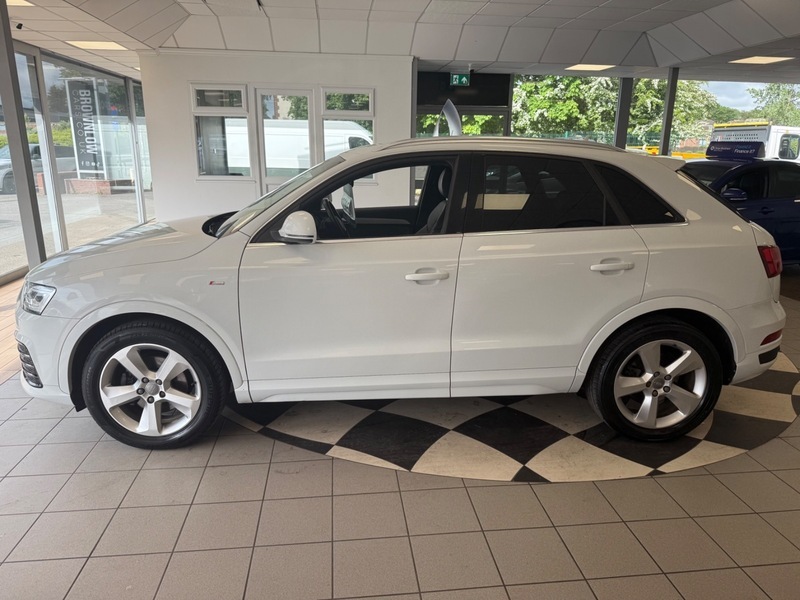 Audi Q3 Tdi Quattro S Line YH65BXF White #4