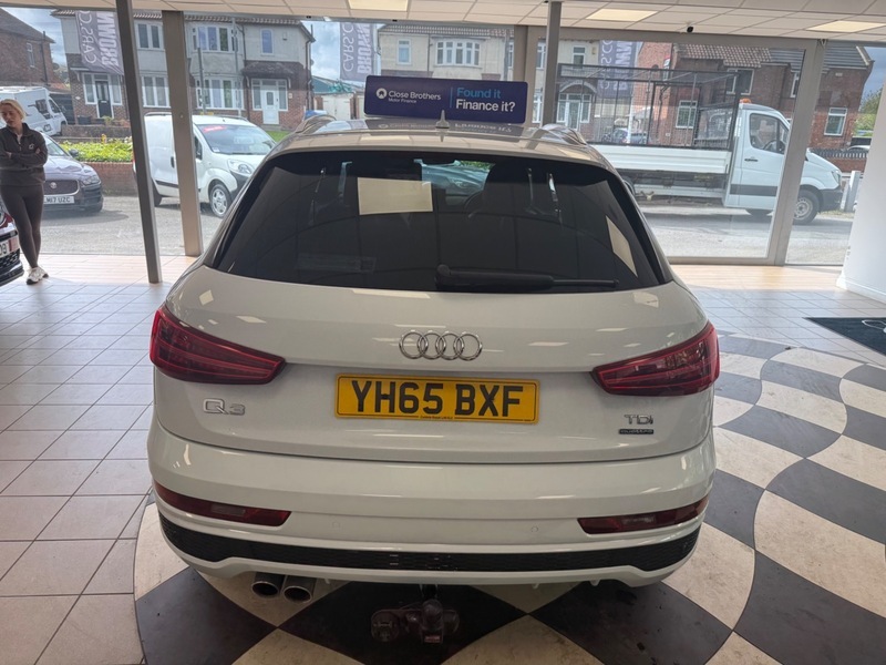 Audi Q3 Tdi Quattro S Line YH65BXF White #6