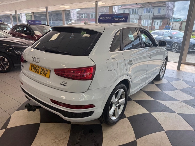 Audi Q3 Tdi Quattro S Line YH65BXF White #5