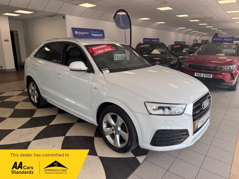Audi Q3 Tdi Quattro S Line White