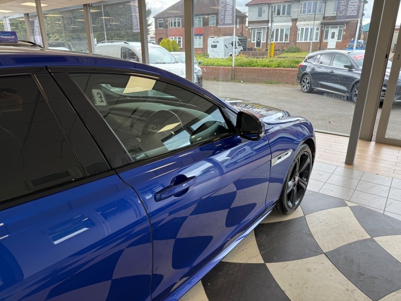 Jaguar XF R-sport Sat Nav Blue #5