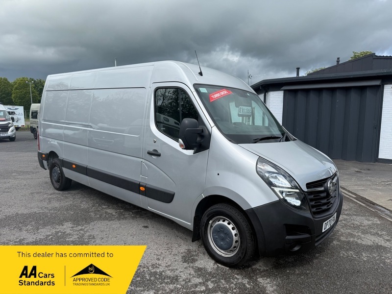 Vauxhall Movano L3h2 F3500 73000 Miles Silver
