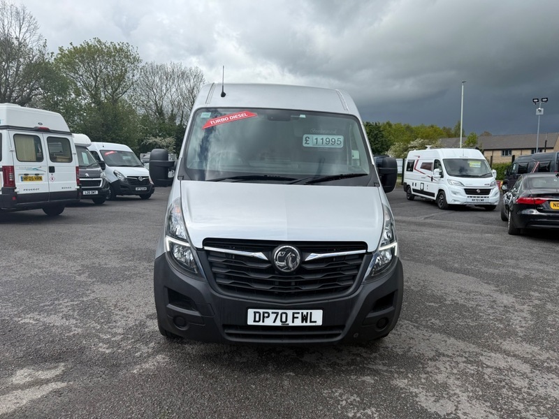 Vauxhall Movano L3h2 F3500 73000 Miles DP70FWL Silver #2